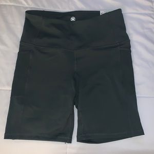 NWT Gaiam High Rise Yoga Shorts